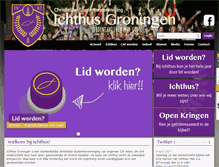 Tablet Screenshot of icht.nl